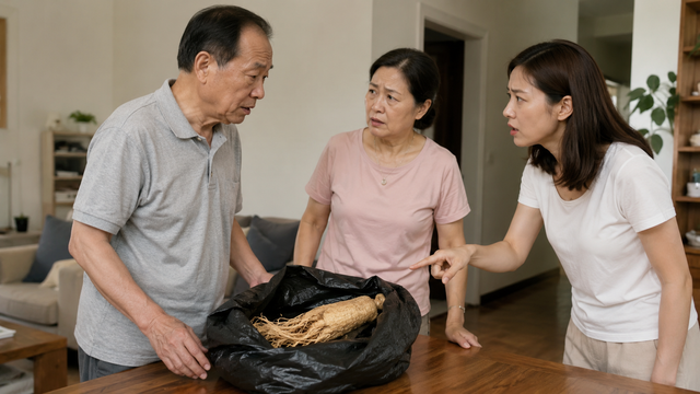 Tôi lén mở túi bóng đen bố chồng giấu sau buổi họp lớp mà chân tay rụng rời - Ảnh 1.