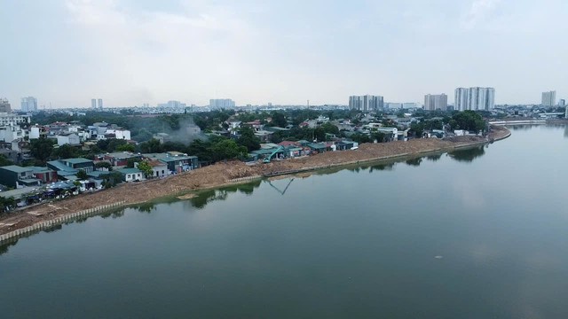 Hồ điều hòa Phú Đô gấp rút hoàn thiện để chống ngập phía Tây Hà Nội - Ảnh 6.