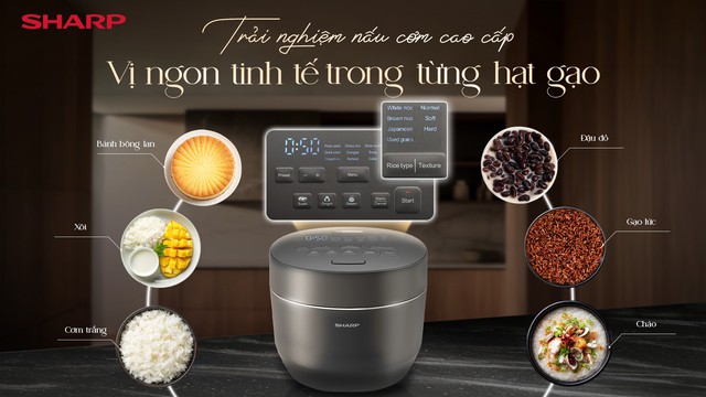 Sharp Maidaki &ndash; tinh hoa nấu cơm chuẩn Nhật cho gia đ&igrave;nh Việt - Ảnh 4.