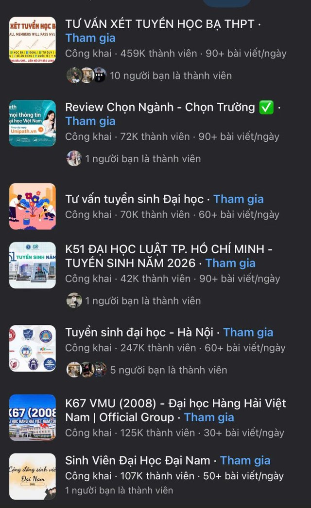 Cảnh b&aacute;o nguy cơ lộ th&ocirc;ng tin c&aacute; nh&acirc;n khi đăng k&yacute; x&eacute;t tuyển đại học năm 2026 - Ảnh 1.