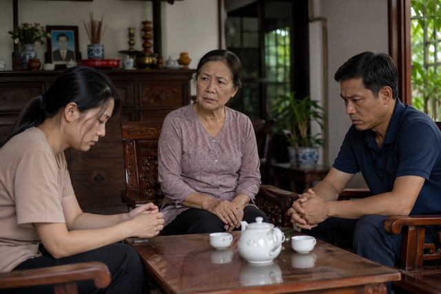 Mẹ chia cho tôi nửa mảnh vườn để xây nhà sau ly hôn, câu nói của anh trai khiến tôi day dứt khôn nguôi - Ảnh 1.