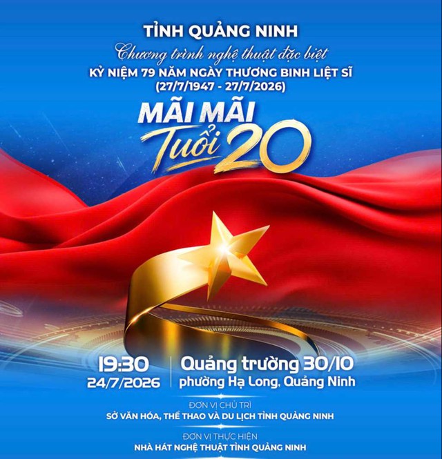 Đón xem chương trình nghệ thuật đặc biệt 'Mãi mãi tuổi 20' trên VTV1- Ảnh 1.