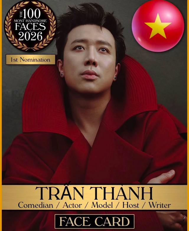Lọt top 100 gương mặt đẹp nhất thế giới gây tranh cãi, Trấn Thành: 'Chắc bị nhầm' - Ảnh 1.