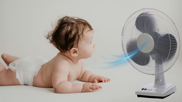 B&iacute; quyết d&ugrave;ng quạt cho trẻ nhỏ, m&aacute;t mẻ quanh năm, kh&ocirc;ng lo ho, cảm lạnh - Ảnh 3.