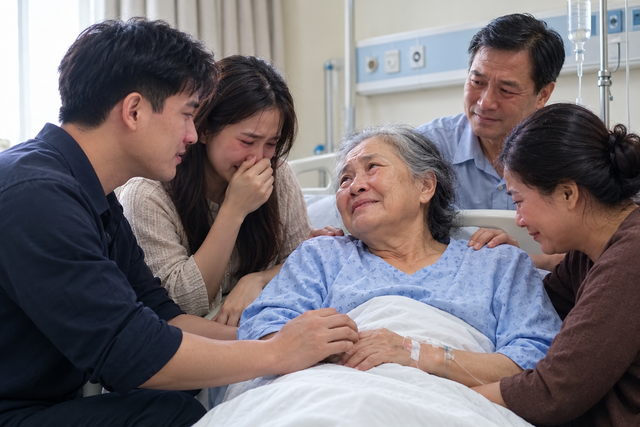 Mẹ vợ rút toàn bộ tiền tiết kiệm cứu con rể: Vài năm sau, con trai có hành động khiến cả nhà bật khóc - Ảnh 1.