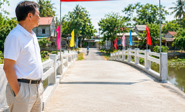 T&ocirc;i mang 19 tỷ đồng về sửa cầu, l&agrave;m đường cho qu&ecirc; hương, đổi lại l&agrave; những lời n&oacute;i xấu sau lưng - Ảnh 1.