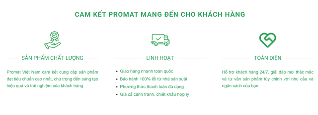 Promat &ndash; C&ocirc;ng ty b&aacute;n xe n&acirc;ng tay uy t&iacute;n tại Việt Nam 2026 - Ảnh 4.