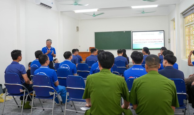 Đại học Y dược ĐHQGHN, Học viện Ph&ograve;ng ch&aacute;y chữa ch&aacute;y c&ugrave;ng chuy&ecirc;n gia Nhật Bản đ&agrave;o tạo giảng vi&ecirc;n nguồn cấp cứu ngoại viện - Ảnh 10.