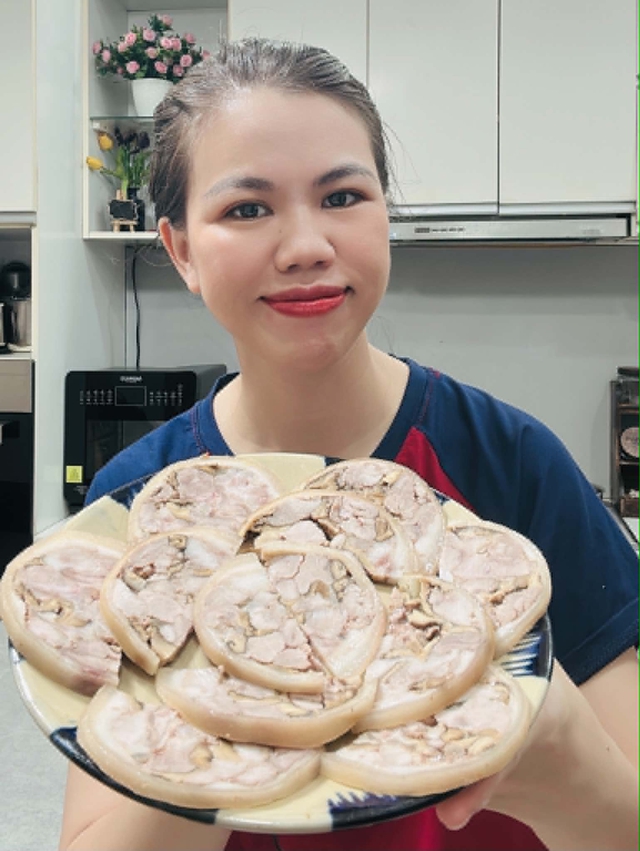 C&aacute;ch l&agrave;m ch&acirc;n gi&ograve; nhồi thịt thơm ngon , lạ miệng cho bữa cơm gia đ&igrave;nh - Ảnh 10.