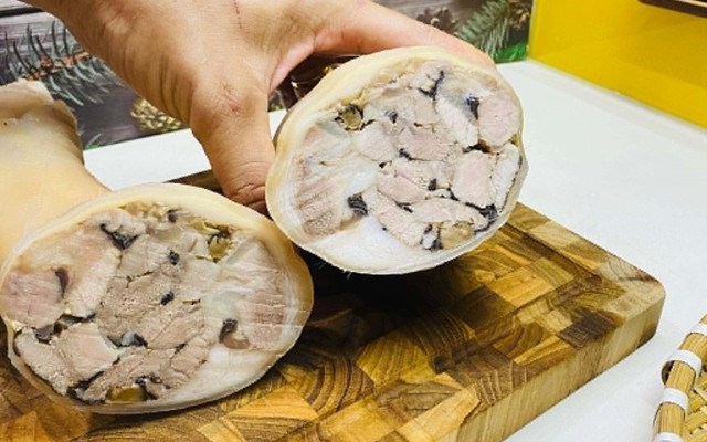 C&aacute;ch l&agrave;m ch&acirc;n gi&ograve; nhồi thịt thơm ngon , lạ miệng cho bữa cơm gia đ&igrave;nh - Ảnh 7.