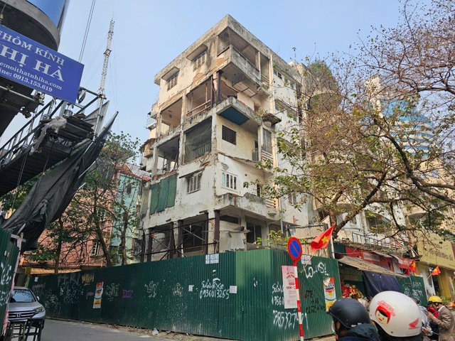 Hà Nội khởi công cải tạo chung cư 51 Huỳnh Thúc Kháng đảm bảo an toàn cho cư dân - Ảnh 5.