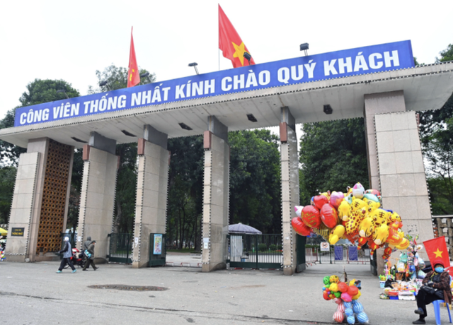 H&agrave; Nội cải tạo khu vực trước C&ocirc;ng vi&ecirc;n Thống Nhất , h&igrave;nh th&agrave;nh quảng trường Trần Nh&acirc;n T&ocirc;ng - Ảnh 2.