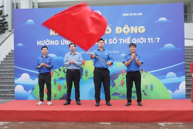 Hà Nội mít tinh kỷ niệm Ngày Dân số thế giới 11/7 - Ảnh 1.