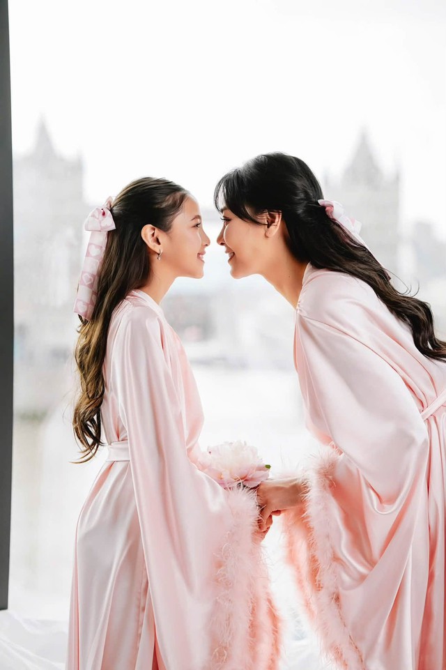 Con g&aacute;i Hoa hậu H&agrave; Kiều Anh thừa hưởng sắc v&oacute;c của mẹ - Ảnh 4.