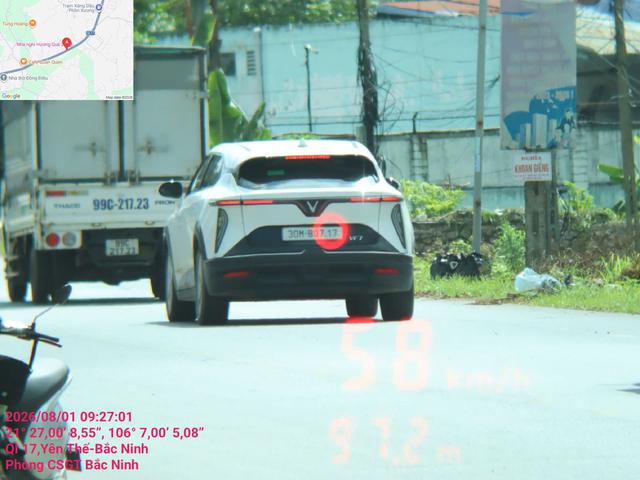 Công an Bắc Ninh thông báo danh sách 550 biển số xe đến nộp phạt nguội (từ ngày 27/7-2/8/2026) - Ảnh 1.