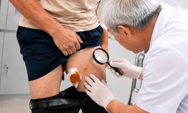 Người đàn ông Hà Nội phát hiện ấu trùng sán nhái dài 7cm ở đùi từ nguyên nhân không ngờ - Ảnh 1.