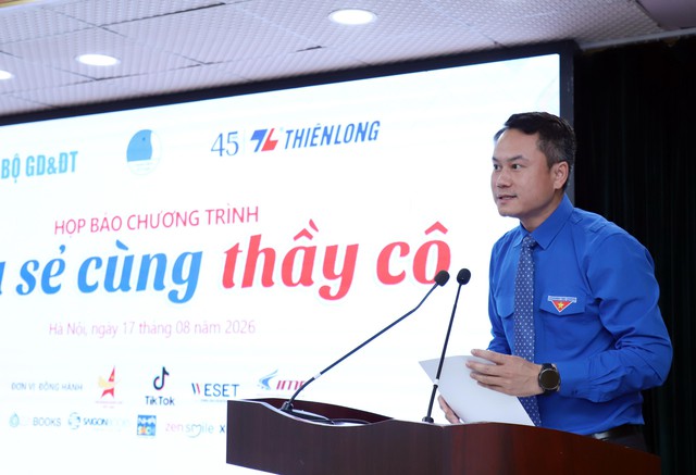 &ldquo;Chia sẻ c&ugrave;ng thầy c&ocirc; 2026&rdquo; đồng h&agrave;nh, tiếp sức to&agrave;n diện cho nh&agrave; gi&aacute;o v&ugrave;ng kh&oacute; - Ảnh 1.