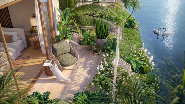 Ecopark ra mắt biệt thự đảo The Palm Island tại đại đô thị xanh lớn nhất miền Trung - Ảnh 3.