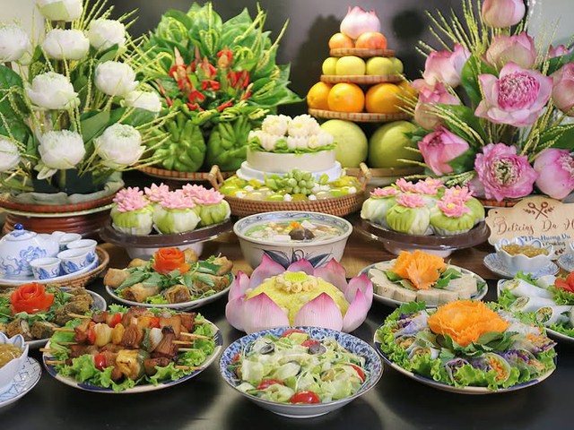 10 m&acirc;m cơm chay đẹp mắt cho Rằm th&aacute;ng 7 tiết kiệm v&agrave; dễ l&agrave;m - Ảnh 3.