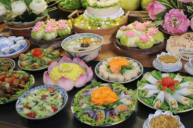 10 m&acirc;m cơm chay đẹp mắt cho Rằm th&aacute;ng 7 tiết kiệm v&agrave; dễ l&agrave;m - Ảnh 4.