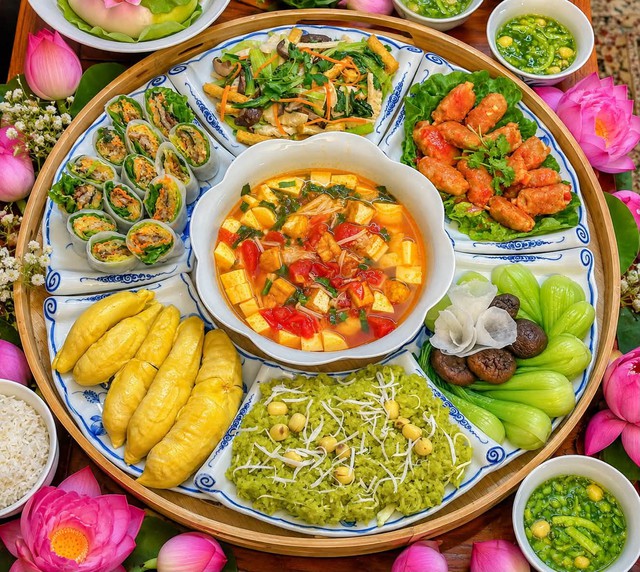10 m&acirc;m cơm chay đẹp mắt cho Rằm th&aacute;ng 7 tiết kiệm v&agrave; dễ l&agrave;m - Ảnh 9.