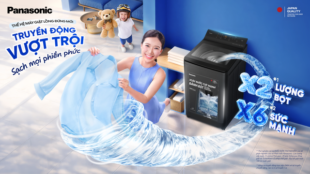 Panasonic chăm s&oacute;c sức khỏe to&agrave;n diện với thế hệ m&aacute;y giặt mới - Ảnh 2.
