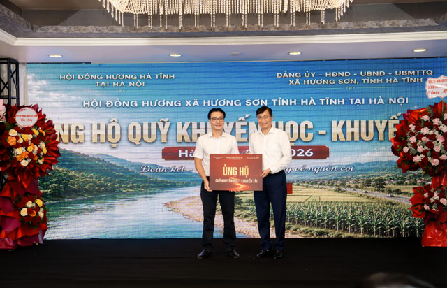Ra mắt Hội đồng hương x&atilde; Hương Sơn tại H&agrave; Nội, kết nối nguồn lực hướng về qu&ecirc; hương - Ảnh 10.