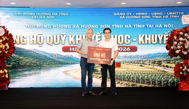 Ra mắt Hội đồng hương x&atilde; Hương Sơn tại H&agrave; Nội, kết nối nguồn lực hướng về qu&ecirc; hương - Ảnh 13.