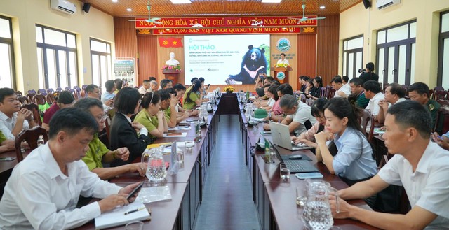 Số lượng gấu nuôi nhốt ở Việt Nam giảm gần 95% sau hơn 2 thập kỷ - Ảnh 1.