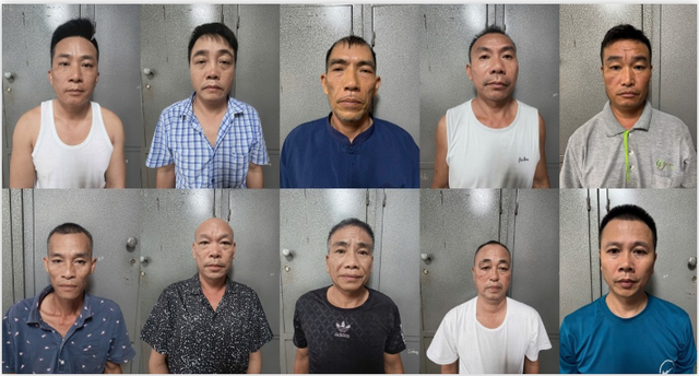 Bắc Ninh: Tổ chức đ&aacute;nh li&ecirc;ng, 10 đối tượng bị khởi tố - Ảnh 1.