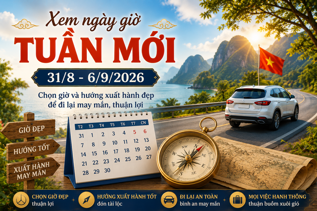 Tuần nghỉ lễ 2/9: Chọn ng&agrave;y, giờ v&agrave; hướng xuất h&agrave;nh thế n&agrave;o để chuyến đi thuận lợi, may mắn? - Ảnh 1.