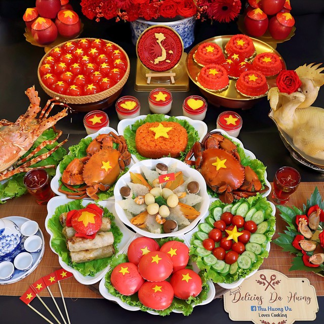 10 Mâm cơm gia đình bổ dưỡng và đẹp mắt cho ngày Quốc khánh 2 / 9 - Ảnh 3.