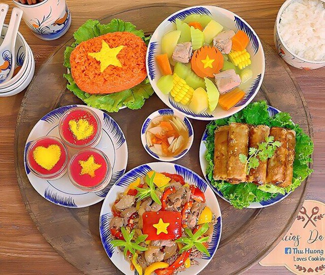10 Mâm cơm gia đình bổ dưỡng và đẹp mắt cho ngày Quốc khánh 2 / 9 - Ảnh 4.