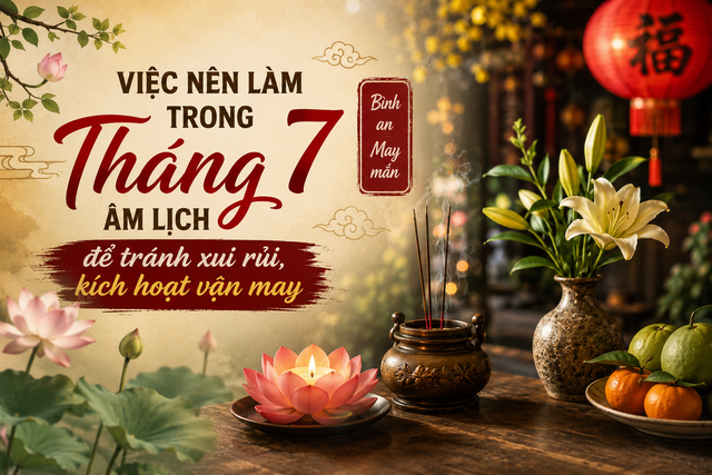 5 việc nhiều người làm trong tháng 7 âm lịch với mong muốn cầu bình an - Ảnh 1.