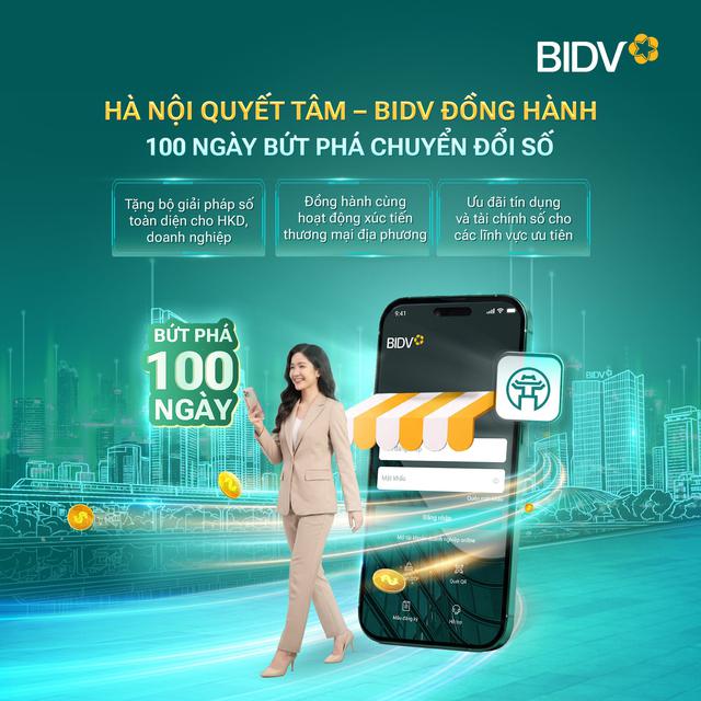 '100 ng&agrave;y chuyển đổi số' tại Thủ đ&ocirc;: BIDV v&agrave; những giải ph&aacute;p trợ lực c&ocirc;ng nghệ, t&agrave;i ch&iacute;nh - Ảnh 1.