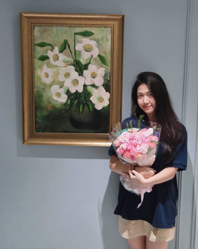 Con gái Mạnh Trường ở tuổi 17 - Ảnh 1.