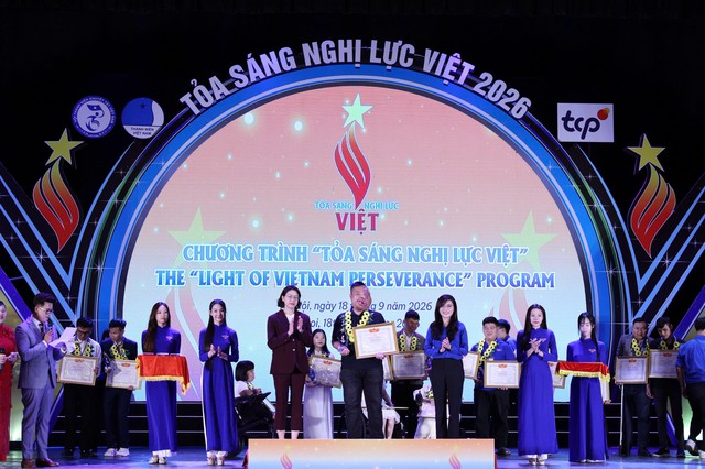Vinh danh 26 gương thanh ni&ecirc;n &ldquo;Tỏa s&aacute;ng Nghị lực Việt&rdquo; năm 2026 - Ảnh 4.