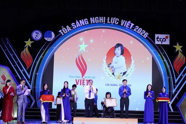 Vinh danh 26 gương thanh ni&ecirc;n &ldquo;Tỏa s&aacute;ng Nghị lực Việt&rdquo; năm 2026 - Ảnh 3.