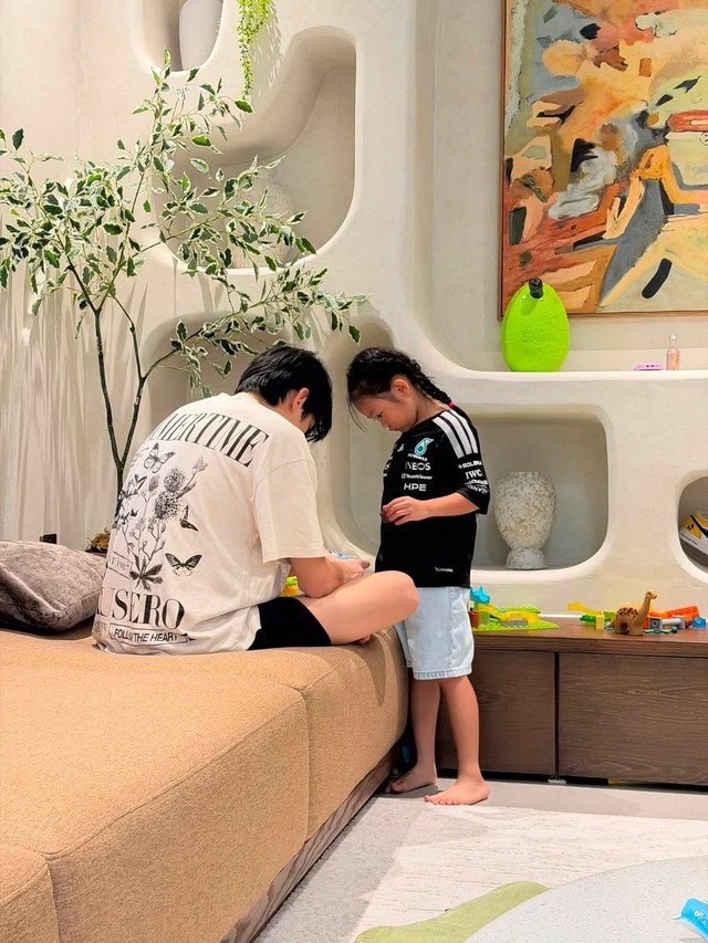 3 con nh&agrave; Cường Đ&ocirc; la b&igrave;nh y&ecirc;n b&ecirc;n nhau trong ng&agrave;y nghỉ lễ - Ảnh 5.