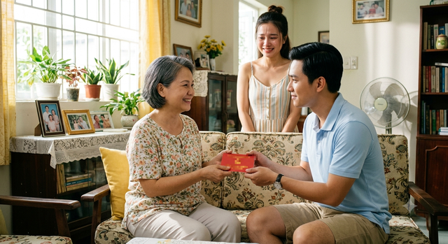 Ở rể bị mẹ vợ khinh v&igrave; ngh&egrave;o, sau một đ&ecirc;m mưa b&agrave; bất ngờ đưa t&ocirc;i sổ tiết kiệm v&agrave; n&oacute;i 1 c&acirc;u - Ảnh 1.