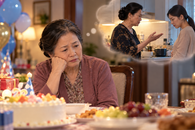 Chăm bẵm ch&aacute;u ngoại từ khi lọt l&ograve;ng, t&ocirc;i rơi nước mắt trước c&acirc;u n&oacute;i của th&ocirc;ng gia trong ng&agrave;y sinh nhật ch&aacute;u - Ảnh 1.