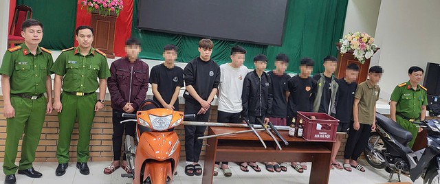 Công an Sơn La bắt giữ nhóm thanh niên hỗn chiến gây tai nạn giao thông nghiêm trọng - Ảnh 3.