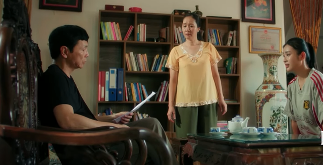 Ông Khiêm (Trung Anh) tức giận khi Minh (Thảo My) tự ý ký hợp đồng với công ty lạ - Ảnh 3.