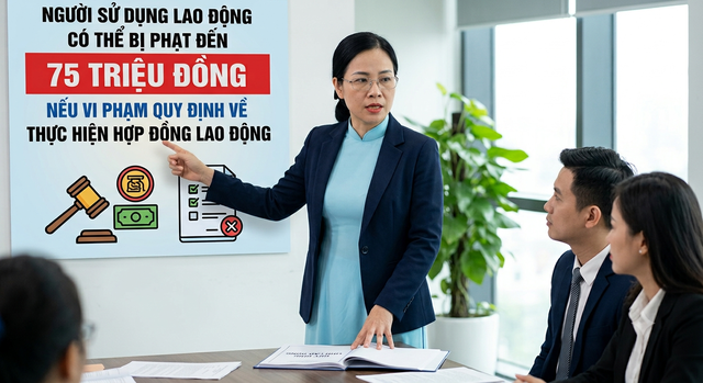 Từ 10/9 tới, l&atilde;nh đạo c&oacute; thể bị phạt đến 75 triệu đồng nếu vi phạm quy định n&agrave;y - Ảnh 1.