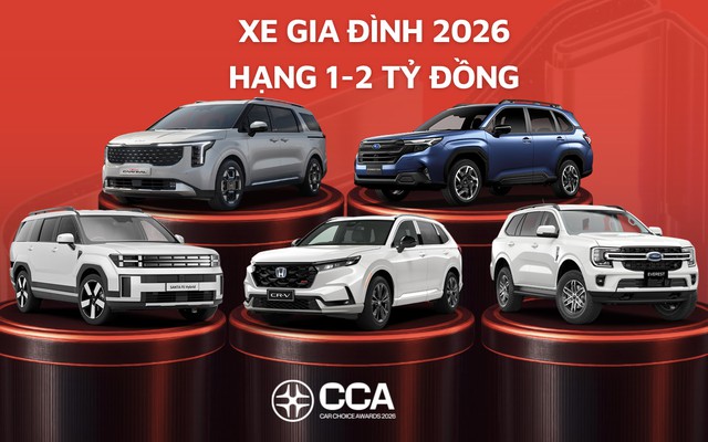 Car Choice Awards 2026 gợi ý chọn xe gia đình phù hợp từ dưới 600 triệu đến 5 tỷ đồng - Ảnh 3.