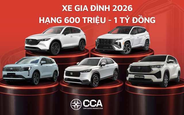 Car Choice Awards 2026 gợi ý chọn xe gia đình phù hợp từ dưới 600 triệu đến 5 tỷ đồng - Ảnh 2.