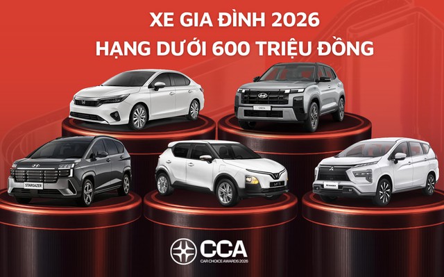 Car Choice Awards 2026 gợi ý chọn xe gia đình phù hợp từ dưới 600 triệu đến 5 tỷ đồng - Ảnh 1.