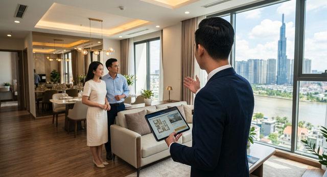 M&ocirc;i giới bất động sản kh&ocirc;ng c&oacute; chứng chỉ h&agrave;nh nghề c&oacute; thể bị phạt đến 60 triệu đồng - Ảnh 1.