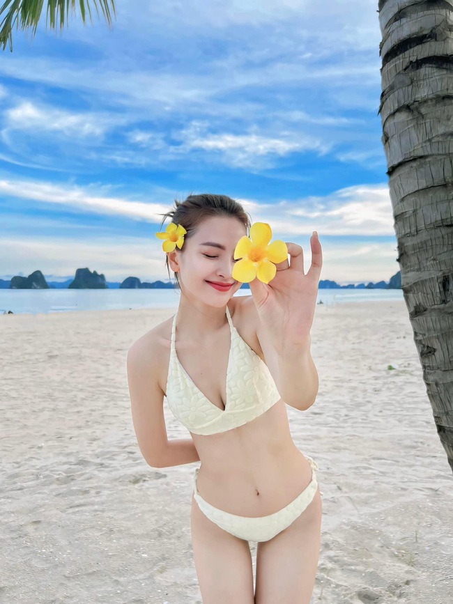 Diện bikini khoe sắc vóc xinh đẹp, nóng bỏng tuổi 31 của ‘MC độc thân đắt giá nhất VTV’- Ảnh 6.