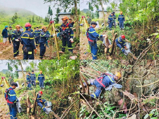 Tuy&ecirc;n Quang: Xuy&ecirc;n đ&ecirc;m cứu nạn người đ&agrave;n &ocirc;ng rơi xuống hang s&acirc;u hơn 40m - Ảnh 1.